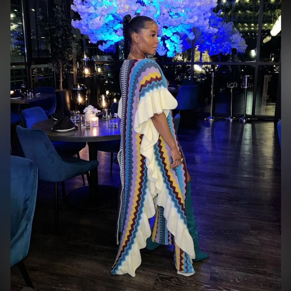 Pullover Maxi Duster Dress - Picture 4 of 7